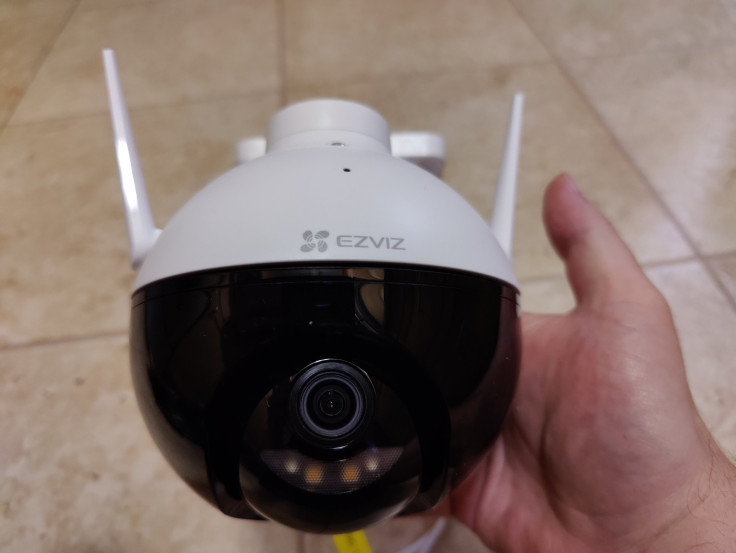 The EZVIZ C8C security camera makes it easy to see what is going on during the day or night