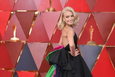Kelly Ripa is pictured attending the 90th Annual Academy Awards on March 4, 2018, in Hollywood, California.
