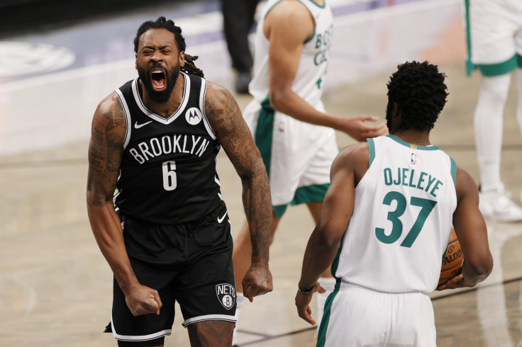 DeAndre Jordan #6 of the Brooklyn Nets