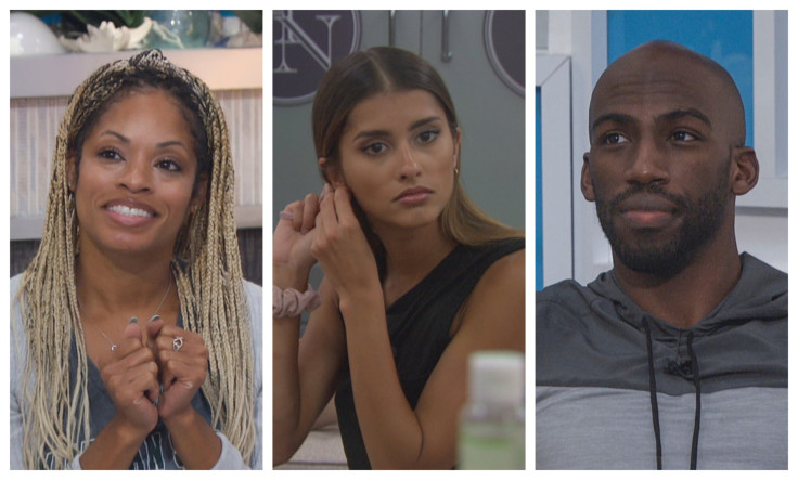 Pictured (from left) Tiffany, Alyssa, and Xavier from "Big Brother" Season 23.