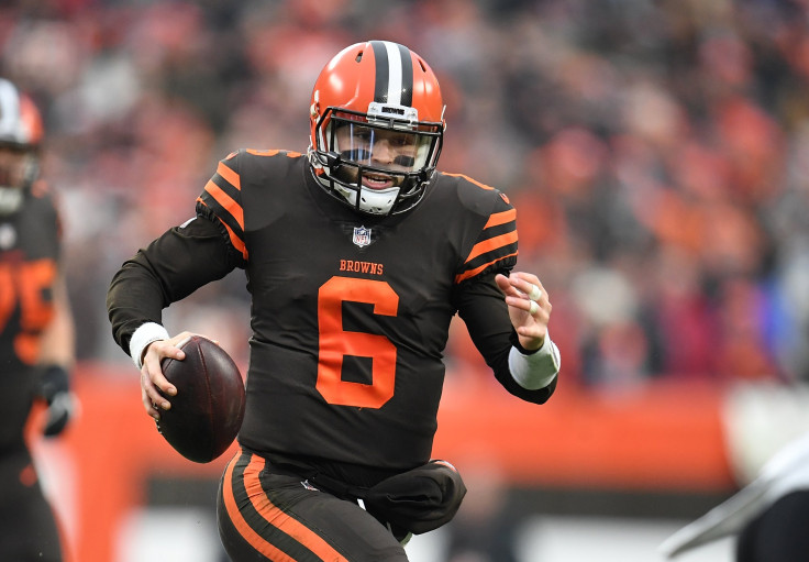 Baker Mayfield #6 of the Cleveland Browns carries the ball during the fourth quarter against the Cincinnati Bengals at FirstEnergy Stadium on December 23, 2018 in Cleveland, Ohio. 