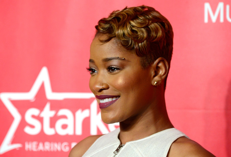 Keke Palmer has a problem with Chris Brown and Soulja Boy beefing. Pictured: Keke Palmer on Feb. 6, 2015 in Los Angeles.