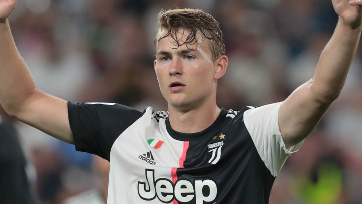 Matthijs de Ligt during a Juventus match