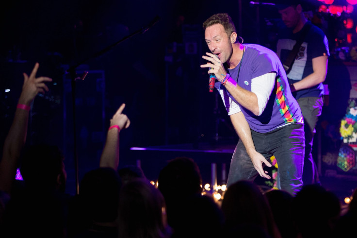 Coldplay released the official video for "Hymn For the Weekend" featuring Beyoncé. Photographed above: Coldplay frontman Chris Martin during a performance in Offenback, Germany, on Dec. 8, 2015.