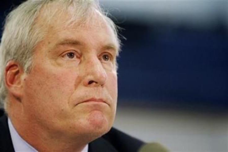 Eric Rosengren, President and Chief Executive Officer of the Federal Reserve Bank of Boston, listens at a U.S. House of Representative Financial Services Committee field hearing entitled &quot;Seeking Solutions: Finding Credit for Small and Mid-Size Busin