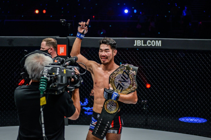 Ok Rae Yoon captured the ONE Lightweight World Championship after defeating Christian Lee via unanimous decision at ONE: Revolution on September 24, 2021 at the Singapore Indoor Stadium.