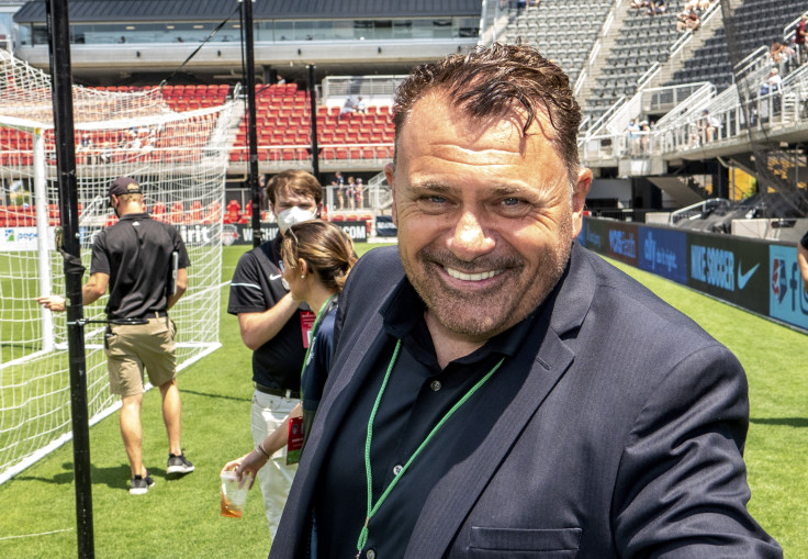 Washington Spirit coach Richie Burke
