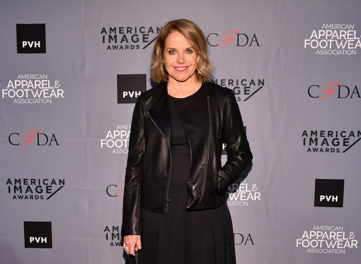 Katie Couric is pictured attending American Apparel & Footwear Association's 40th Annual American Image Awards on April 16, 2018 in New York City.