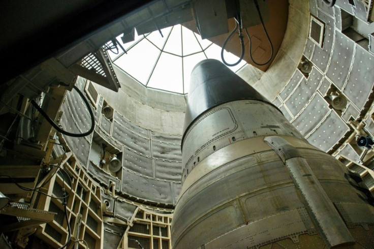 The U.S. government has unveiled the country's nuclear warhead stockpile count. In photo: deactivated US Titan II nuclear ballistic missile