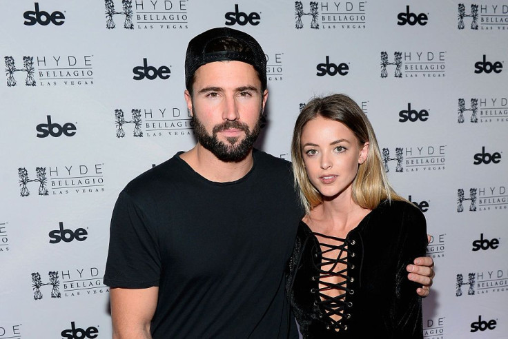 Brody Jenner and Kaitlynn Carter pictured arriving to Hyde Bellagio for "Infamous Wednesdays" event on Dec. 30, 2015 in Las Vegas.
