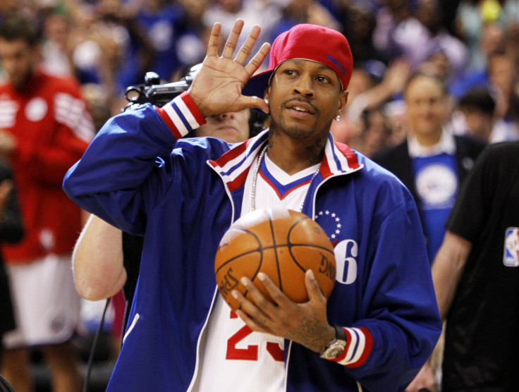 Former Philadelphia 76ers star Allen Iverson spoofs his infamous "practice" rant in a new Reebok "Retro Shop" commercial.