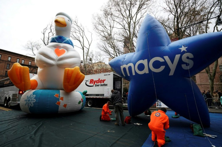 Macy's Thanksgiving Day parade.