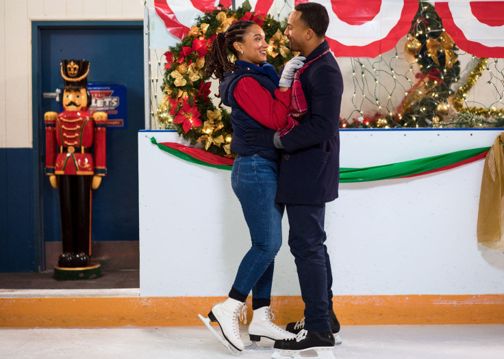 Mary Antonini and Michael Xavier star in "You Make It Feel Like Christmas."