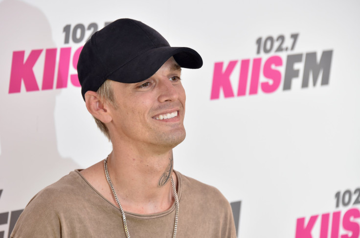 Aaron Carter attends 102.7 KIIS FM's 2017 Wango Tango at StubHub Center in Carson, California, May 13, 2017. 