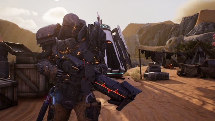 The Statue set for Devastators in Outriders