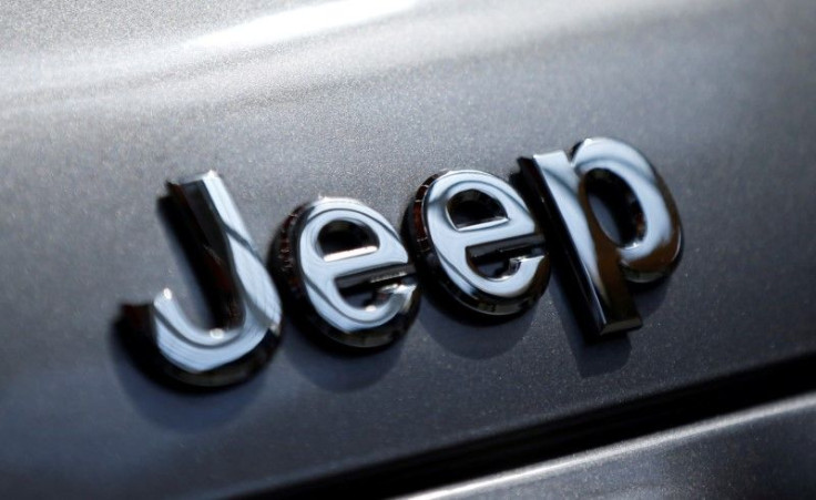 A Jeep logo is pictured.