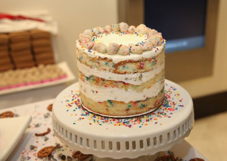 Milk Bar cake on display during 2016 Food Network & Cooking Channel South Beach Wine & Food Festival at Fontainebleau on Feb. 26, 2016 in Miami Beach, Florida.