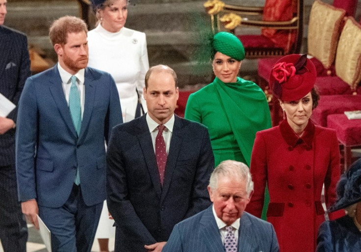 There were reports of splits within the royal family, and a growing rift between Harry and William