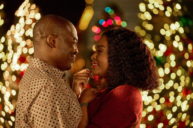 Demetria McKinney and Chaz Lamar Shepherd star in "Kirk Franklin's A Gospel Christmas." 