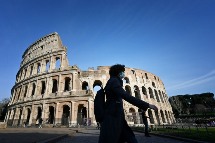 Italy's great tourist attractions, such as the Colosseum in Rome, looked almost abandoned in the time of coronavirus.