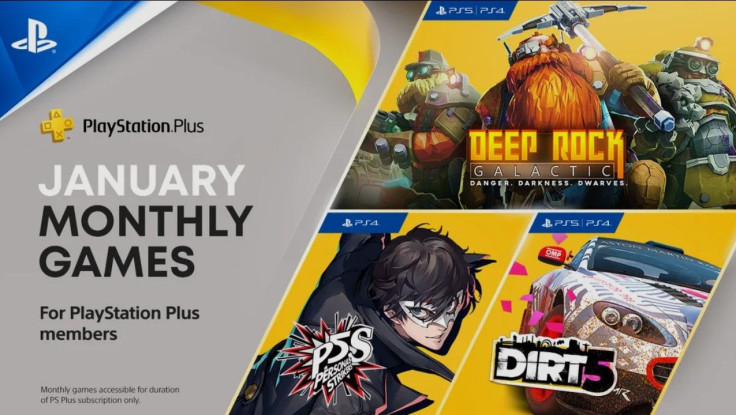 The free PS Plus games for January 2022