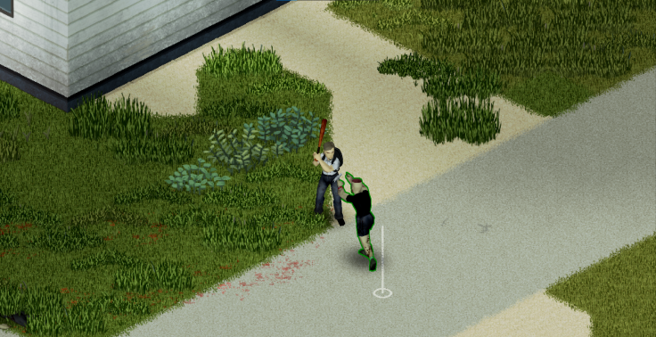 [Zomboid] Green icons indicate a guaranteed hit on targets