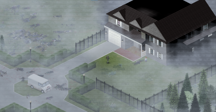 A fenced-off compound makes for a great base