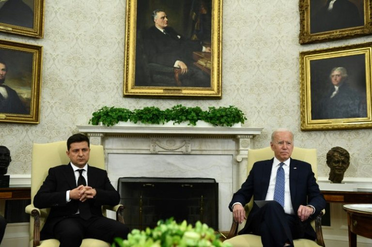 US President Joe Biden during a meeting with Ukrainian President Volodymyr Zelensky in September.