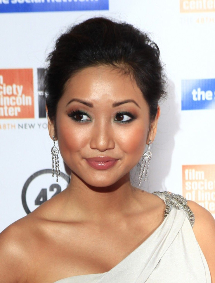 Actress Brenda Song arrives at the premiere of The Social Network in New York, September 24, 2010.