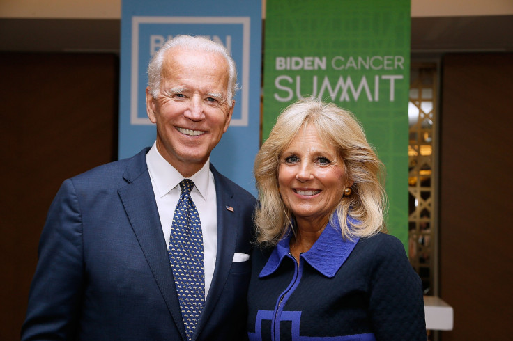 WASHINGTON, DC - SEPTEMBER 20: Former U.S. Vice President Joe Biden and his wife, Dr. Jill Biden, host the Biden Cancer Summit Welcome Reception at Intercontinental Hotel on September 20, 2018 in Washington, DC. The D.C. Summit is the flagship event of mo