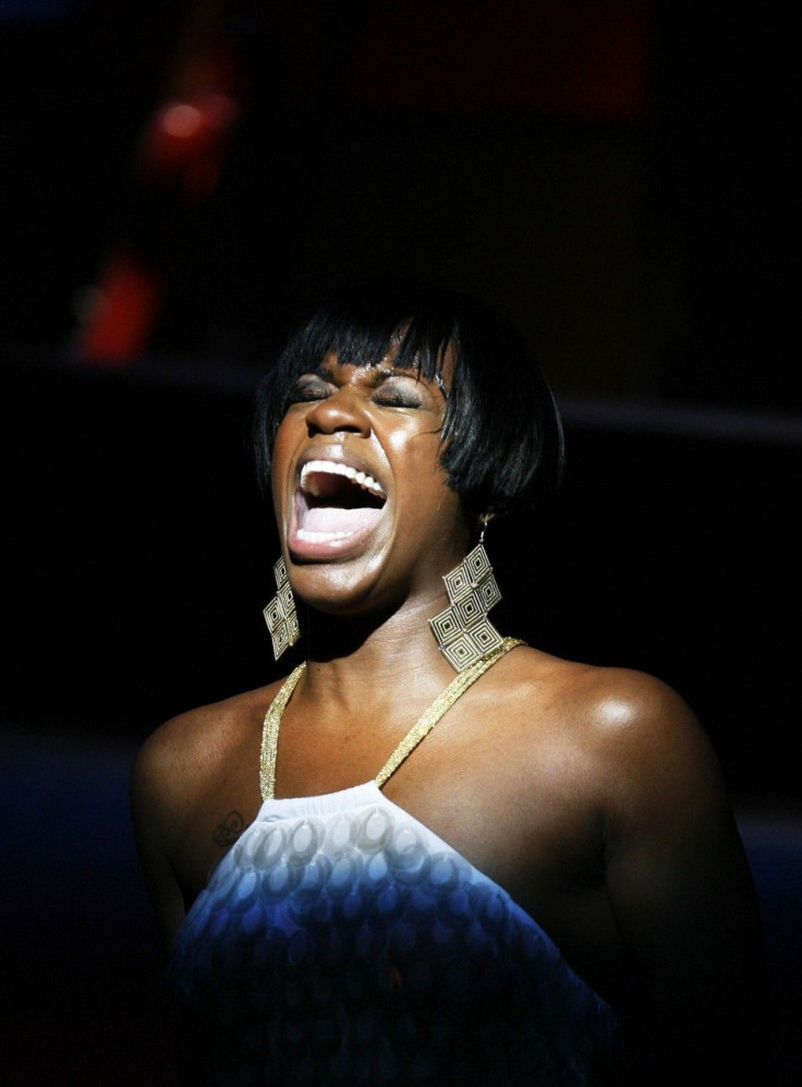 Singer Fantasia Barrino performs during the Apollo Theatre's 75th anniversary gala in New York, June 8, 2009.