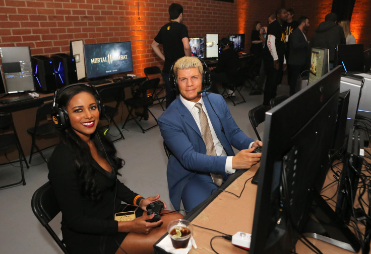 From left: Brandi Rhodes and Cody Rhodes, wrestlers and executives for All-Elite Wrestling.