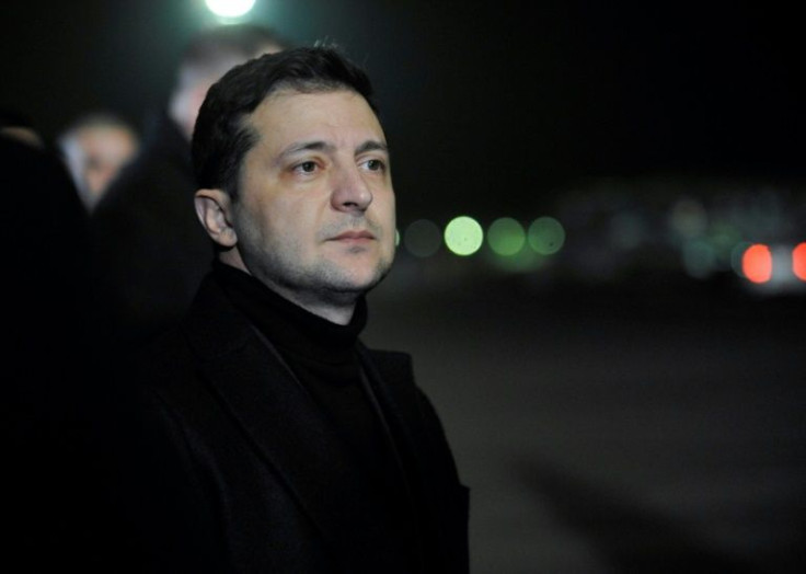 Ukraine's President Volodymyr Zelensky.