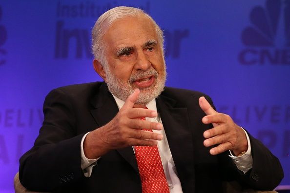 Carl Icahn, chairman of Icahn Enterprises, speaks July 15, 2015.