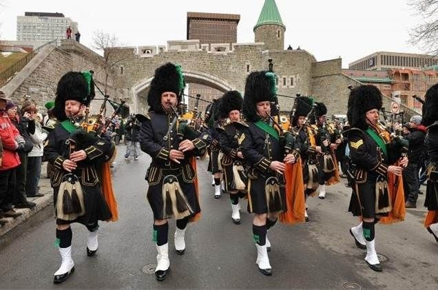 Quebec City St. Patrick's Day Parade 2010.