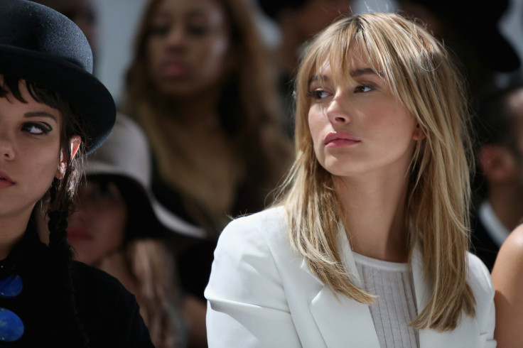 Justin Bieber's rumored new girlfriend Hailey Baldwin has given the singer an ultimatum to end things with Kourtney Kardashian to show that he is serious about her. In this photo, Baldwin is seen attending DKNY Women's Spring 2016 during New York Fashion