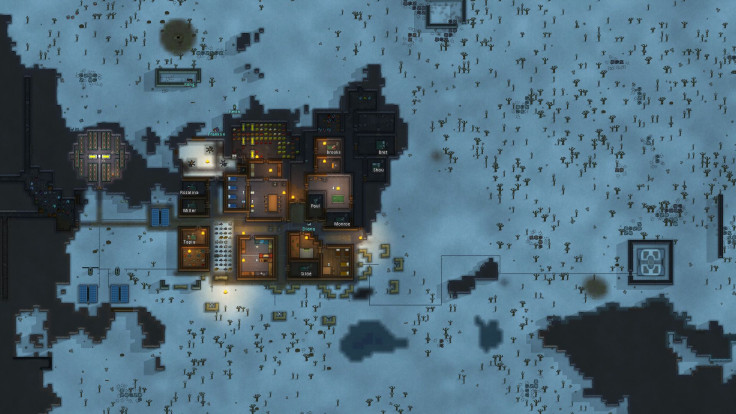 Rimworld is set in randomly-generated worlds filled with danger