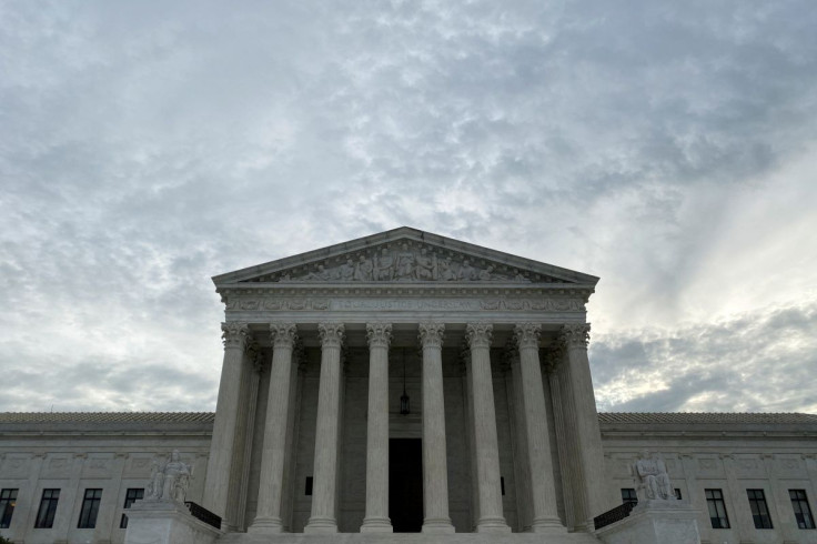 A general view of the Supreme Court building at the start of the court's new term in Washington, U.S. October 4, 2021.