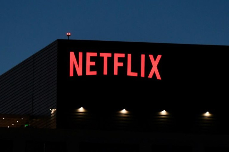 Netflix's building in Los Angeles, California; a shareholder has filed a class action lawsuit against the streaming company, which reported a dip in subscribers for the first three months of 2022