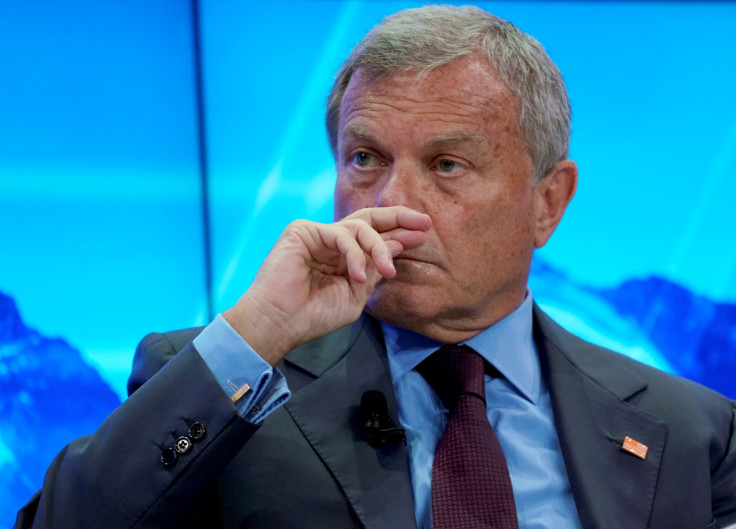 Martin Sorrell, Chief Executive Officer of WPP, attends the World Economic Forum (WEF) annual meeting in Davos, Switzerland, Jan. 23, 2018. 