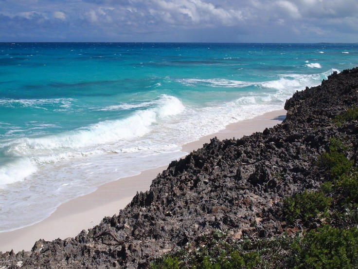 Pictured: Bahamas coast.