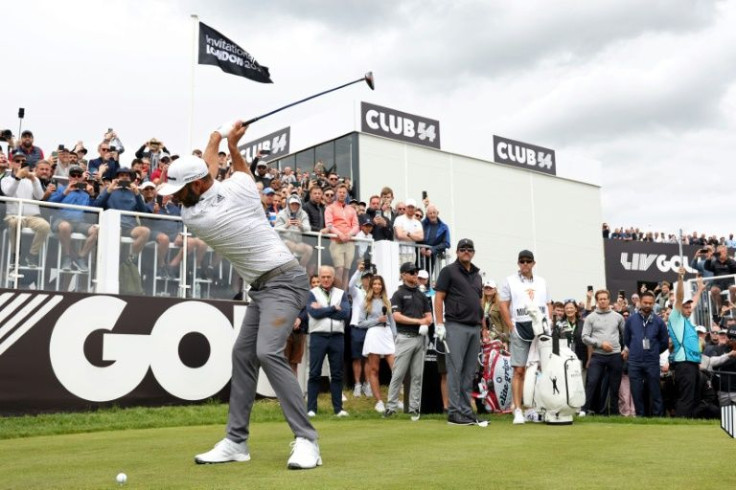 Two-time major winner Dustin Johnson is one of the biggest names at the LIV Golf Invitational London