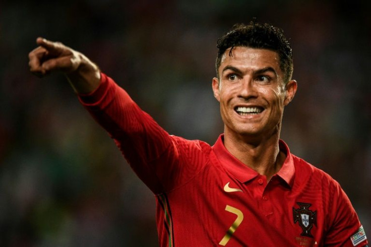Cristiano Ronaldo in form for Portugal in Lisbon