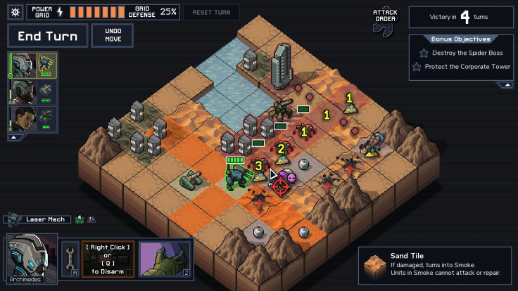 Into the Breach is a turn-based strategy game made by the developers of FTL