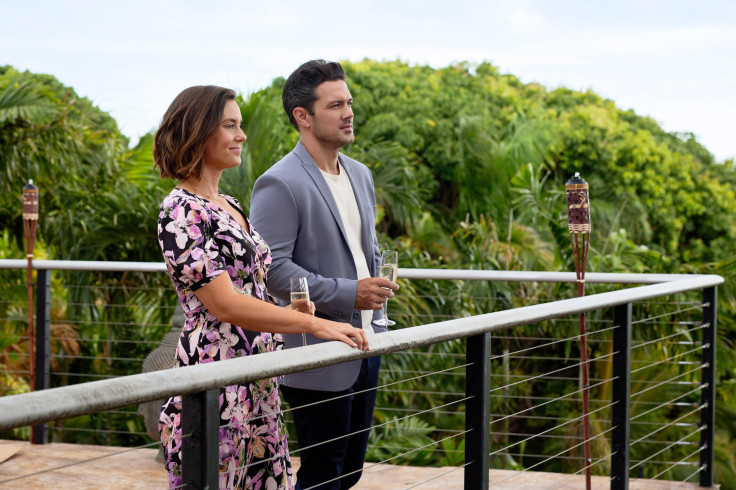 Ashley Williams and Ryan Paevey star in "Two Tickets to Paradise."