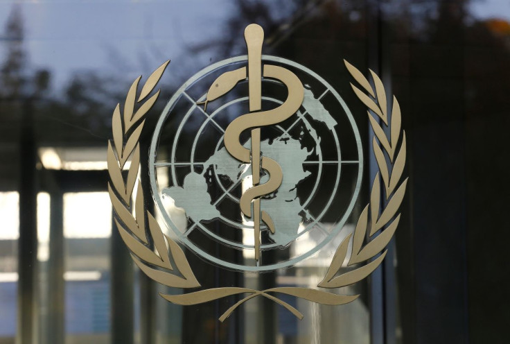 A logo is pictured on the World Health Organization (WHO) headquarters in Geneva, Switzerland, November 22, 2017.