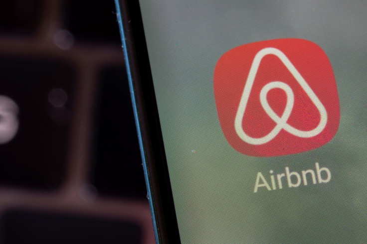 Airbnb app is seen on a smartphone in this illustration taken, February 27, 2022.
