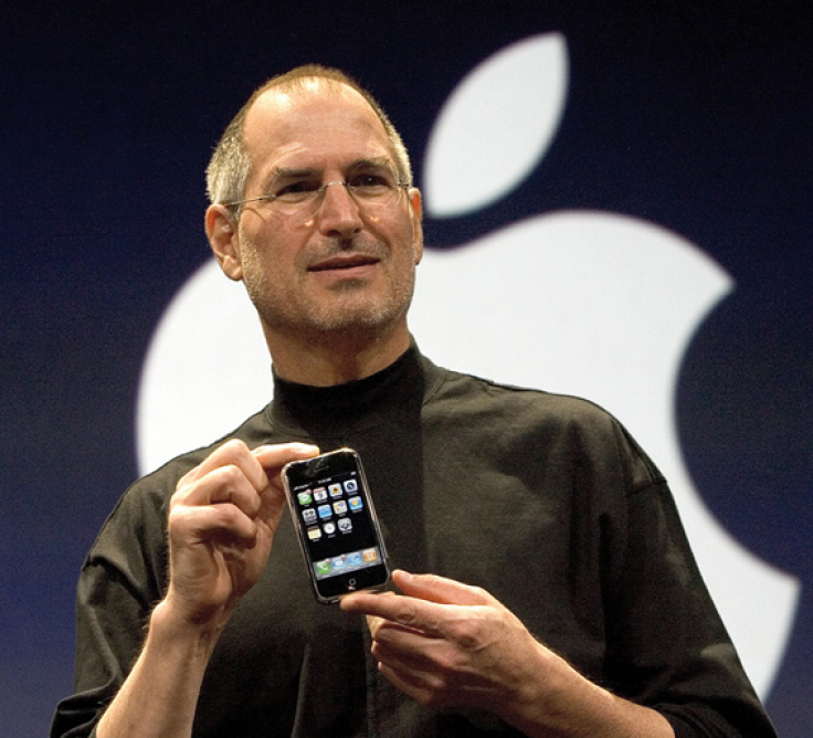 Apple iPhone anniversary: Steve Jobs Unveils the iPhone in 2007.