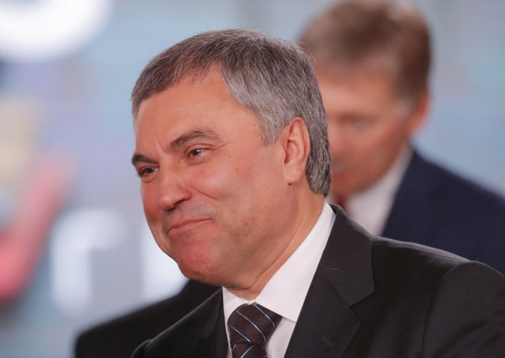 Russia's State Duma Speaker Vyacheslav Volodin 