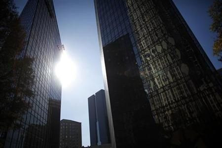 A Bank of America building is seen at the business district of Charlotte, North Carolina November 16, 2009.